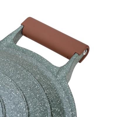 „Ωmega” oala cu strat antiaderent de piatră si capac 28cm