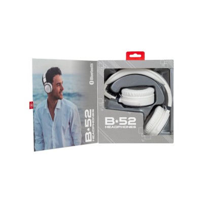 Maxell 348357 HP-BTB52 vezeték nélküli fejhallgató, Bluetooth, AUX-IN, mikrofon, automatikus kikapcsolás