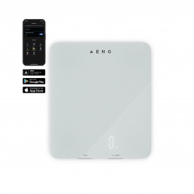 cântare de bucătărie inteligente, capacitate maximă de 8 kg, afișaj LED, conexiune Bluetooth, suprafață din sticlă temperată