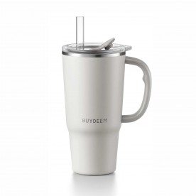 BUYDEEM termo pohár so slamkou, 700 ml