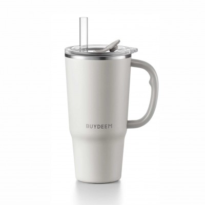 BUYDEEM termo pohár so slamkou, 700 ml