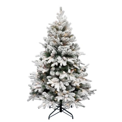 Brad artificial, cu iluminare LED încorporată, înălțime 210 cm