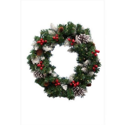 Ghirlanda luminoase cu LED-uri, 45 cm, LED-uri alb cald, IP44