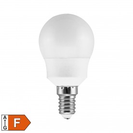 PROSTO LED zdroj svetla, guľa, 8W, E14, 3200K - LS-G45-E14-8-WW