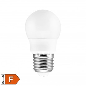 PROSTO LED zdroj svetla, mini guľa, 5W, E27, 3200K - LS-G45-E27-5-WW