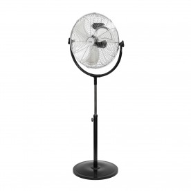 Ventilator cu stativ, metalic, 45 cm, 100 W