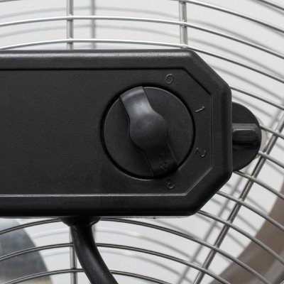 Ventilator cu stativ, metalic, 45 cm, 100 W