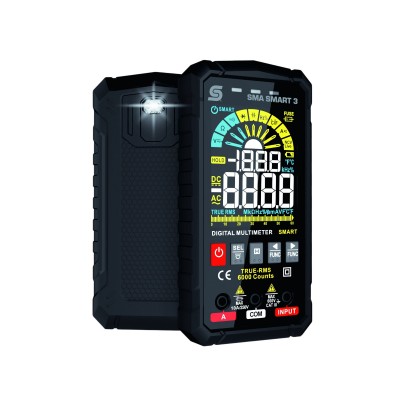 HOME SMASMART3 Professzionális digitális multiméter, SMART, automata, színes képernyő