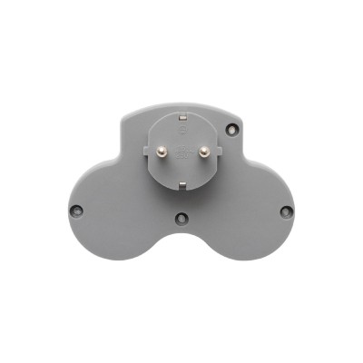 HOME TPF2USBC USBC hálózati töltő, 2.1A, max. 3680 W, 2 db földelt hálózati aljzat gyermekvédő zsaluval